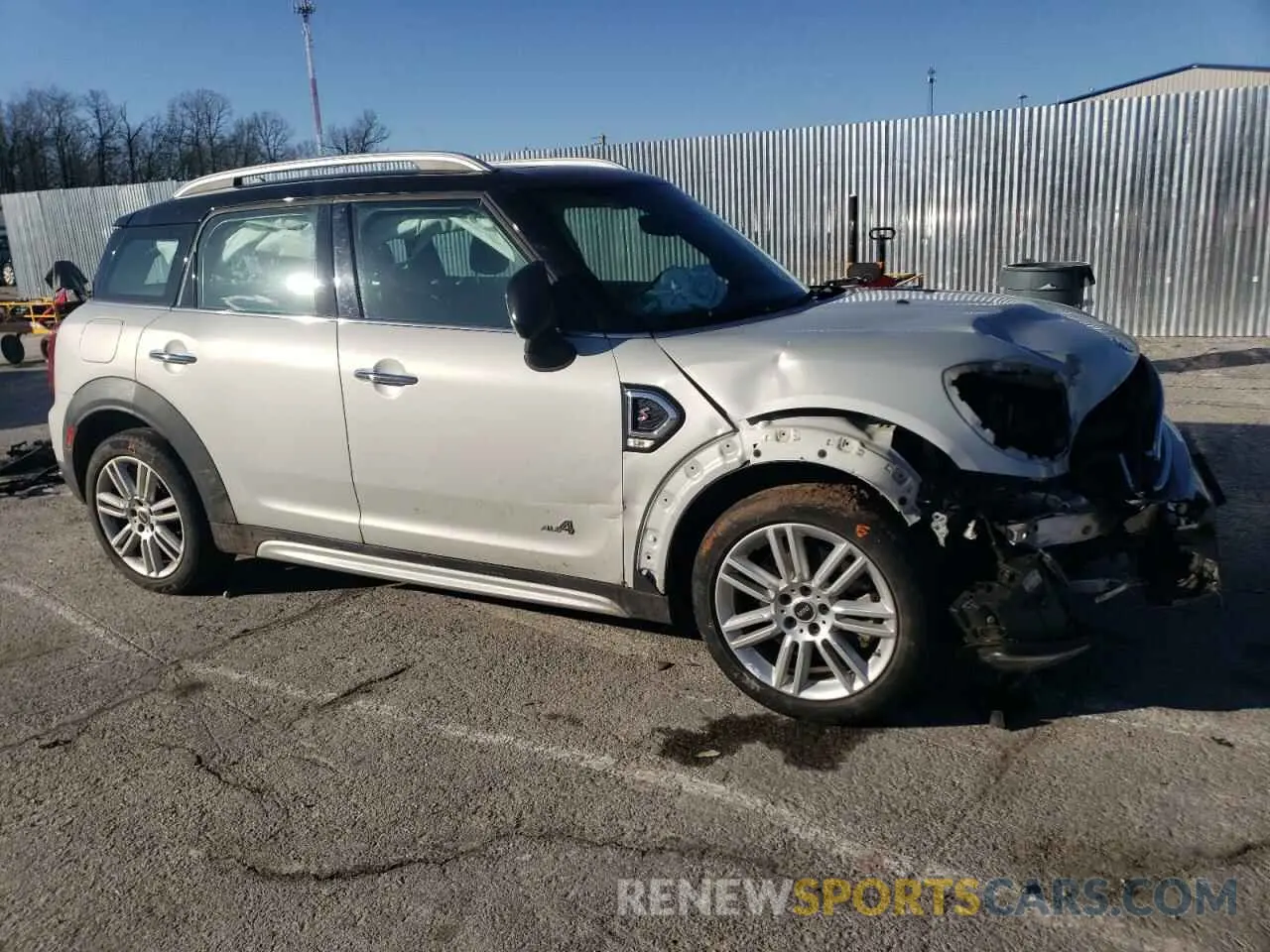 4 Photograph of a damaged car WMZ83BR0XM3N09851 MINI COOPER 2021