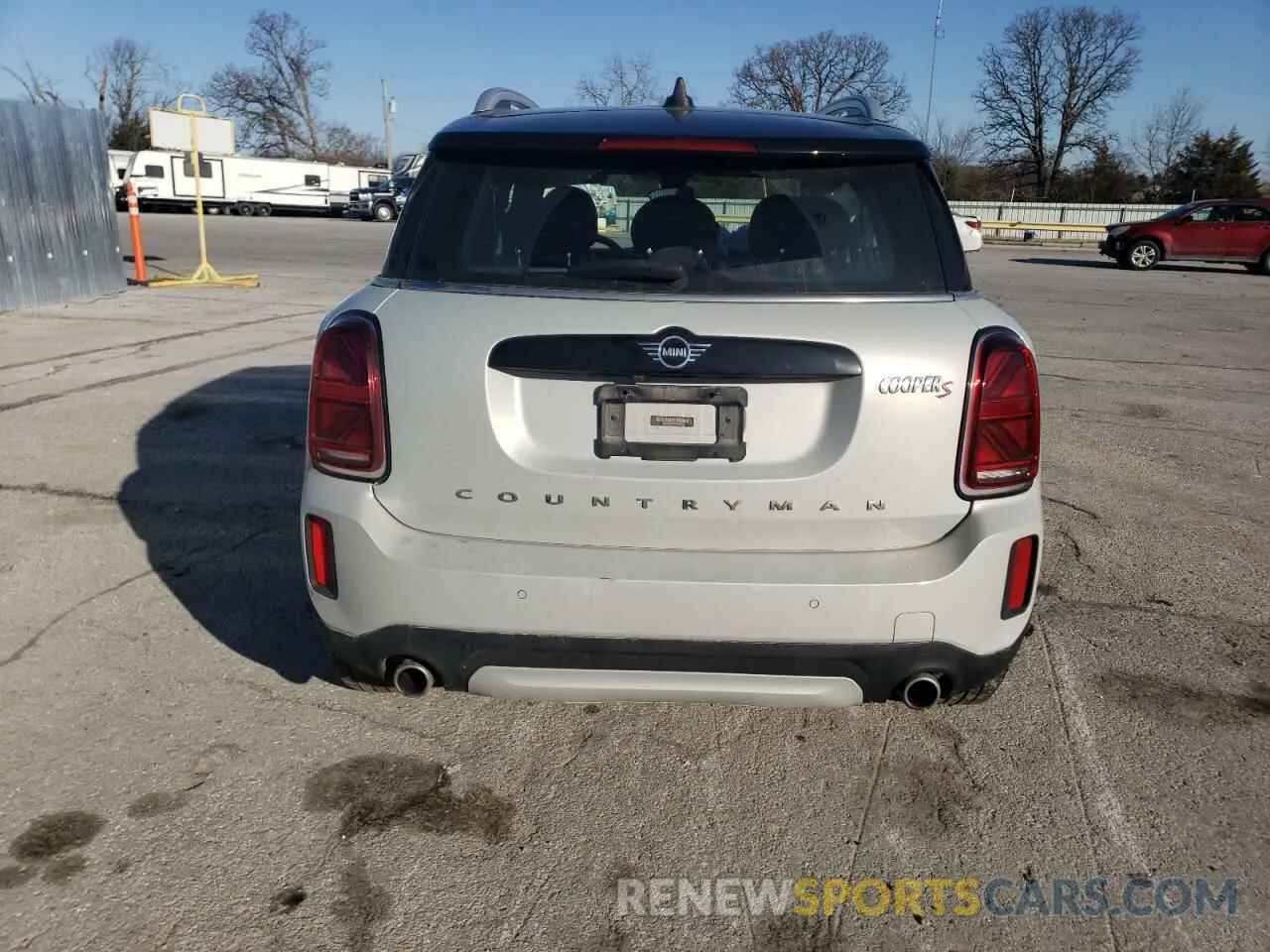 6 Photograph of a damaged car WMZ83BR0XM3N09851 MINI COOPER 2021