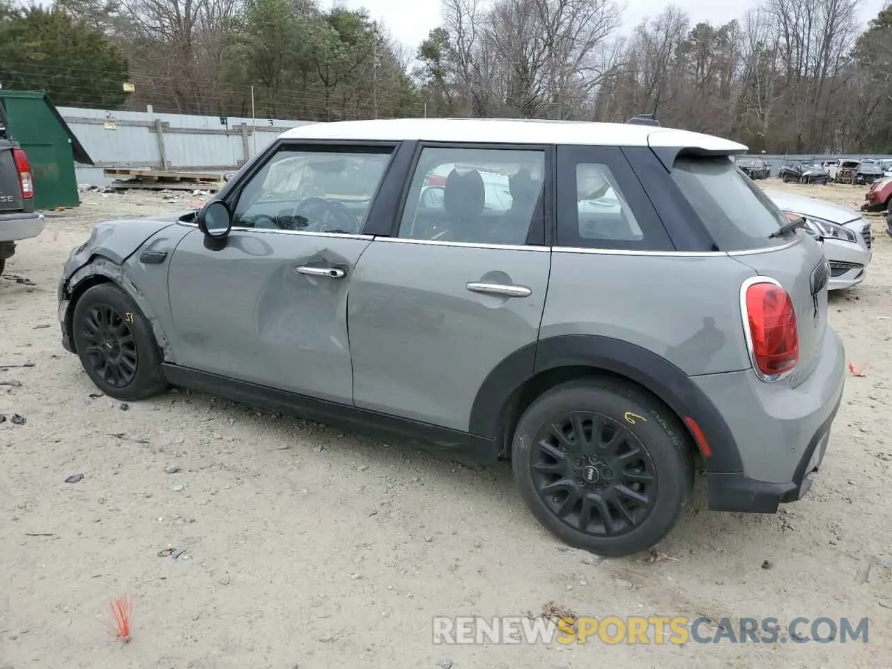2 Photograph of a damaged car WMW33DK09N2P80193 MINI COOPER 2022