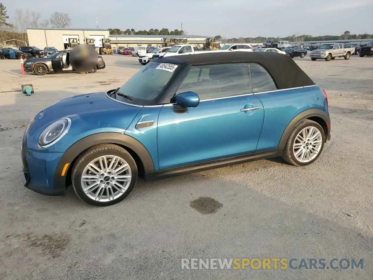 1 Photograph of a damaged car WMW43DL00N3P16346 MINI COOPER 2022