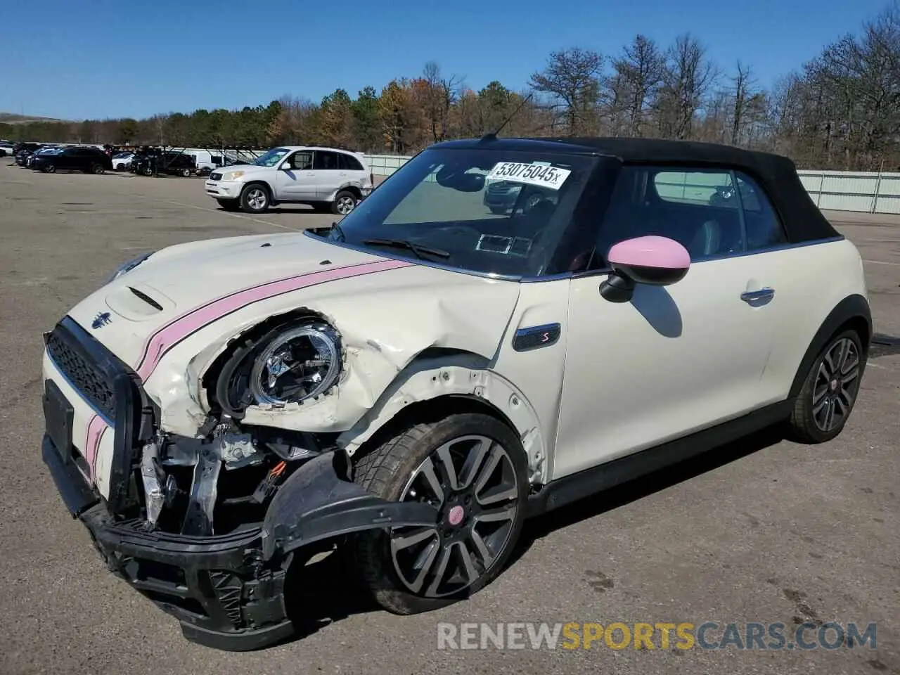 1 Photograph of a damaged car WMW43DL01N3N51794 MINI COOPER 2022