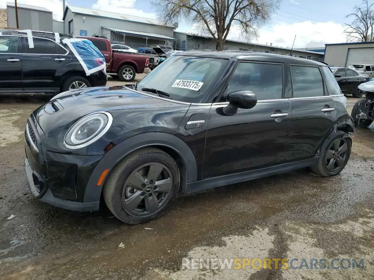 1 Photograph of a damaged car WMW53DK04N2R07019 MINI COOPER 2022