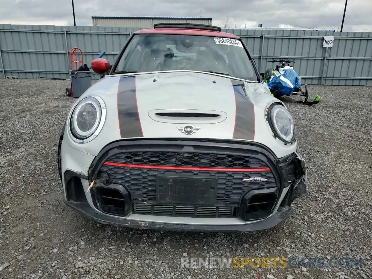 5 Photograph of a damaged car WMW73DH04N2P73922 MINI COOPER 2022