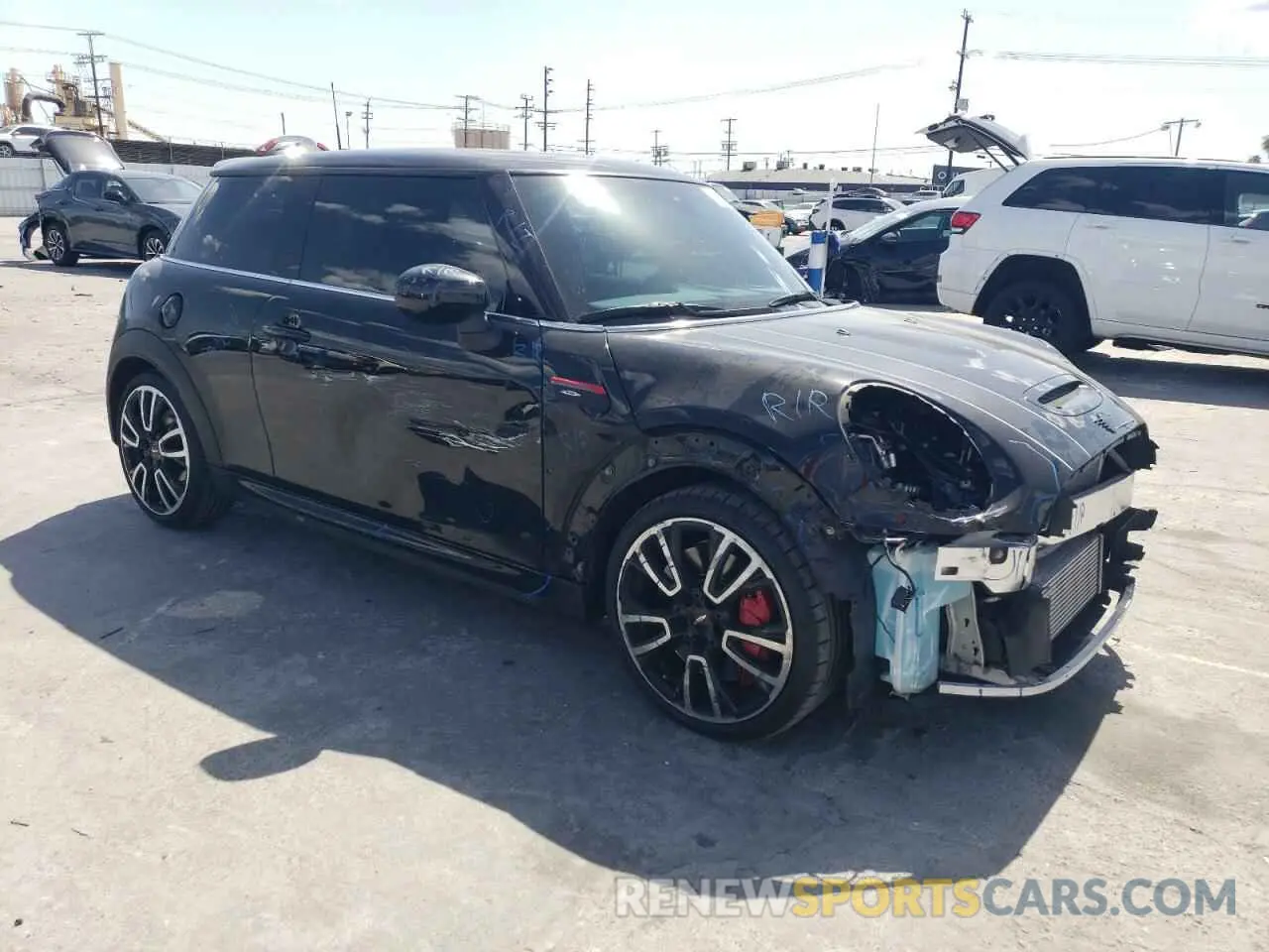 4 Photograph of a damaged car WMW73DH05N2R11130 MINI COOPER 2022