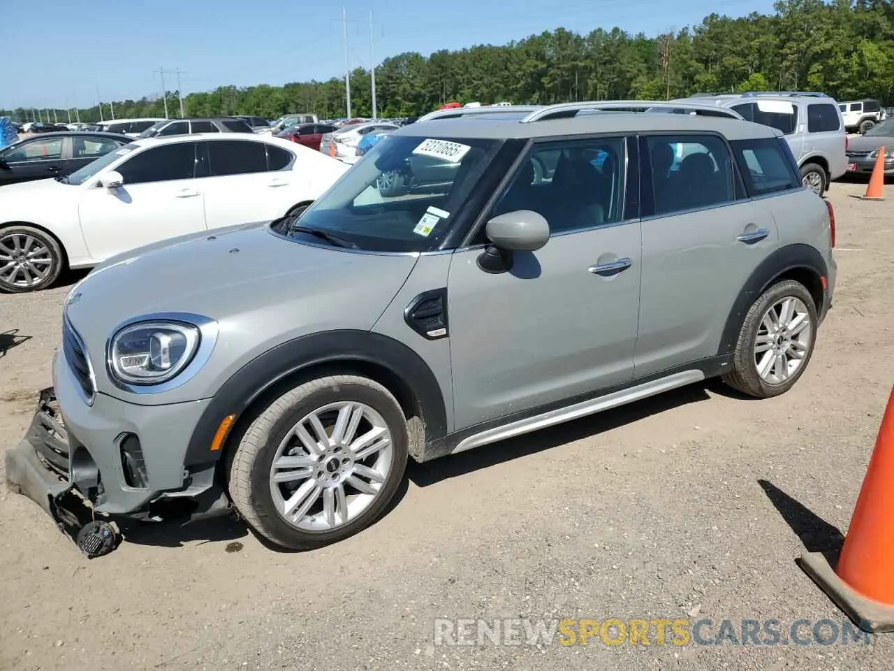 1 Photograph of a damaged car WMZ23BR02N3N61756 MINI COOPER 2022