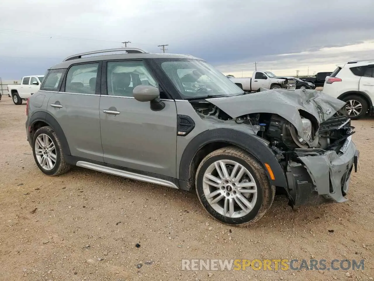 4 Photograph of a damaged car WMZ23BR06N3N59945 MINI COOPER 2022