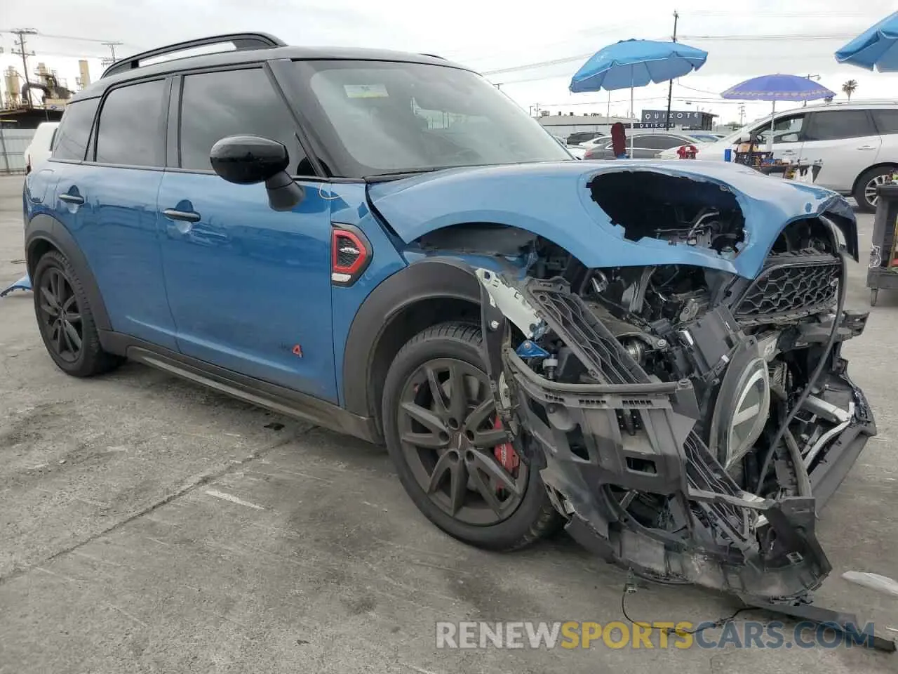4 Photograph of a damaged car WMZ33BS06N3N42626 MINI COOPER 2022