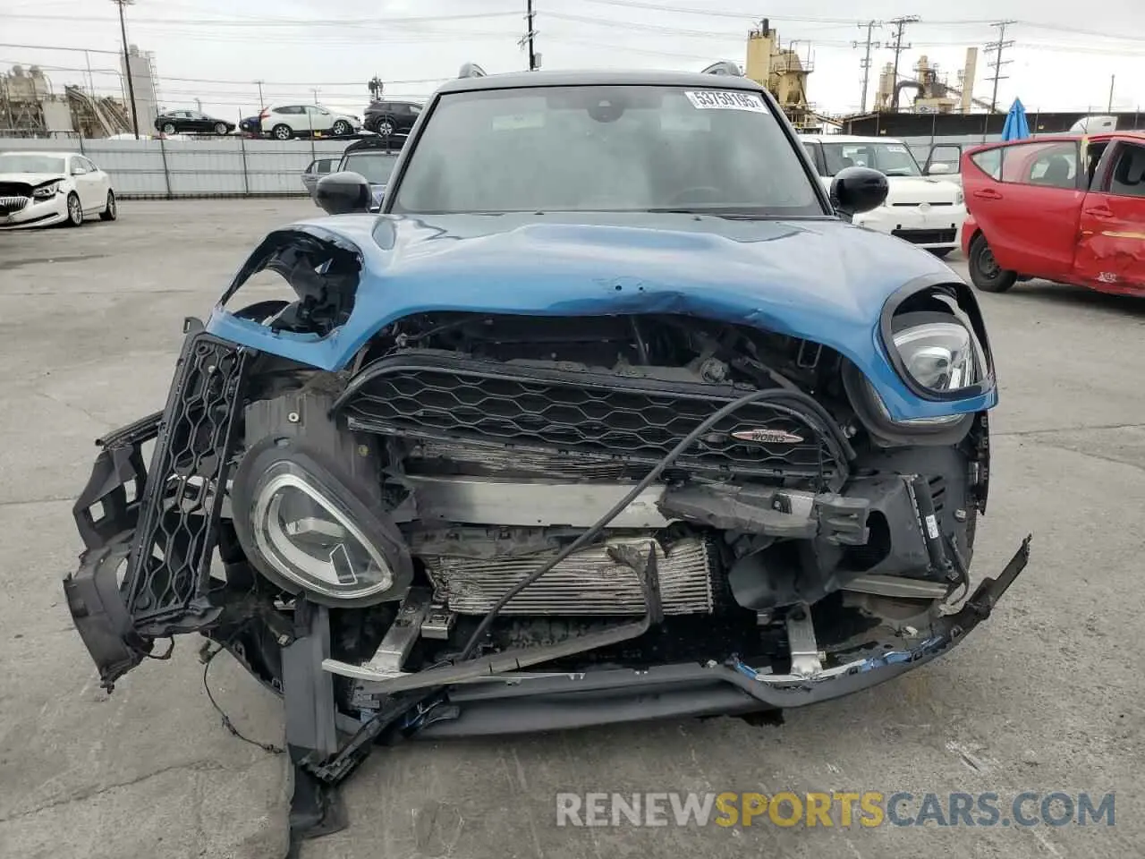 5 Photograph of a damaged car WMZ33BS06N3N42626 MINI COOPER 2022