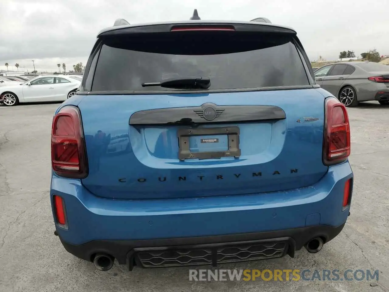6 Photograph of a damaged car WMZ33BS06N3N42626 MINI COOPER 2022