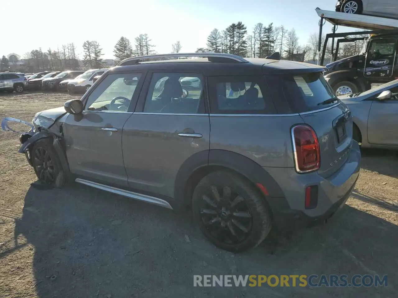 2 Photograph of a damaged car WMZ43BR07N3N30320 MINI COOPER 2022