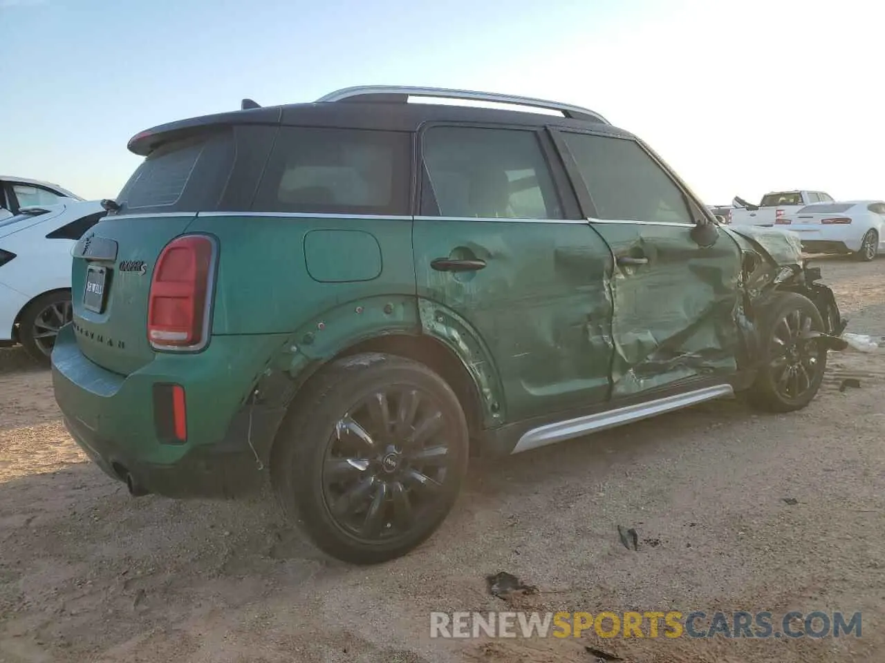 3 Photograph of a damaged car WMZ53BR07N3N52547 MINI COOPER 2022