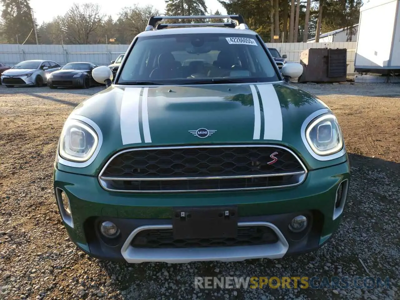 5 Photograph of a damaged car WMZ83BR0XN3N36274 MINI COOPER 2022