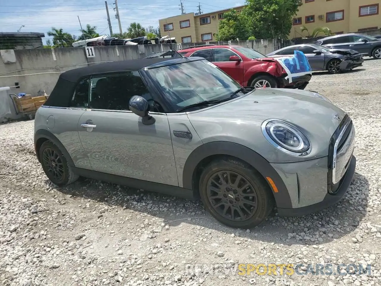 4 Photograph of a damaged car WMW23DL07P3P53341 MINI COOPER 2023