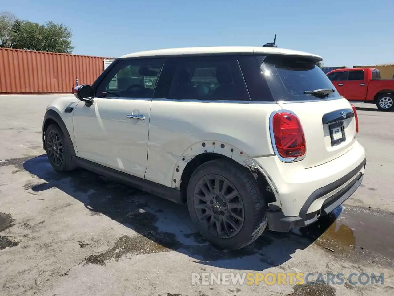 2 Photograph of a damaged car WMW33DH00P2T48067 MINI COOPER 2023