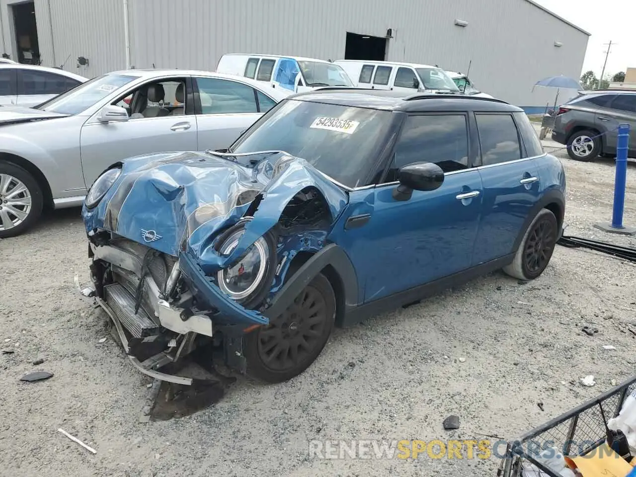1 Photograph of a damaged car WMW33DK08P2S81940 MINI COOPER 2023