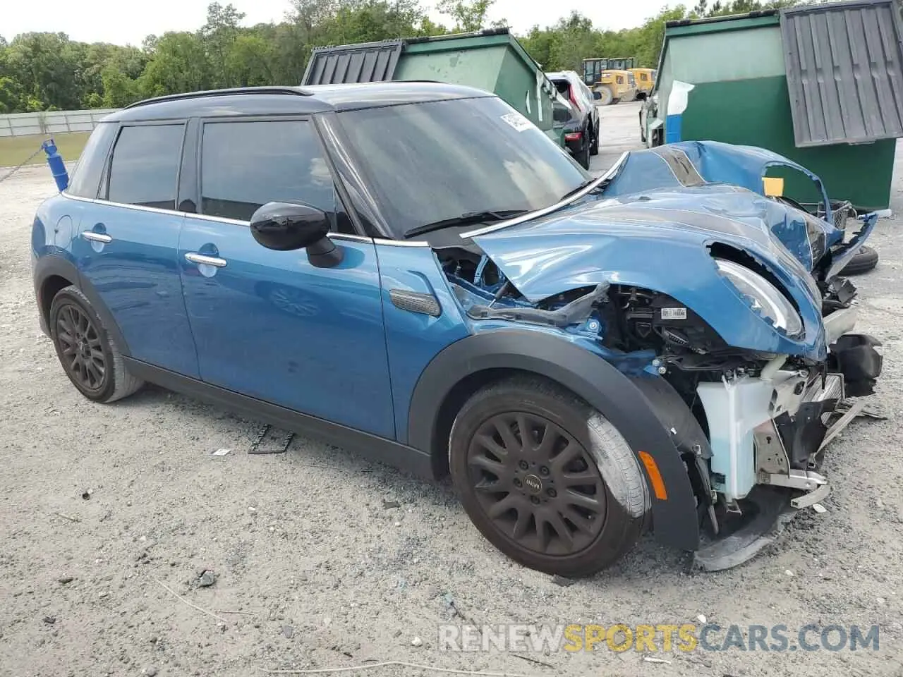 4 Photograph of a damaged car WMW33DK08P2S81940 MINI COOPER 2023