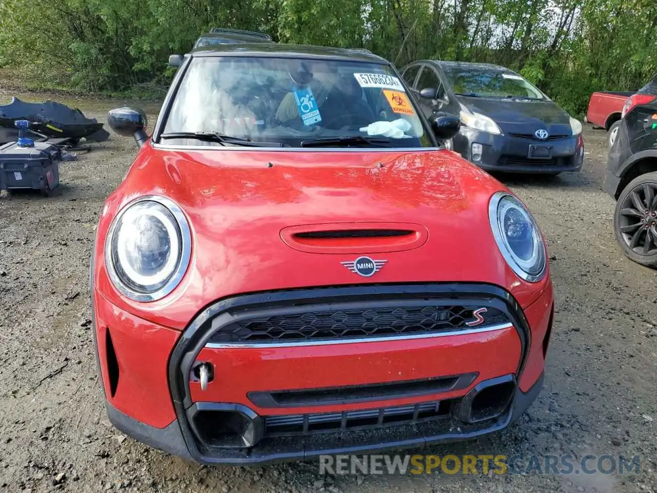 5 Photograph of a damaged car WMW53DH02P2S59383 MINI COOPER 2023