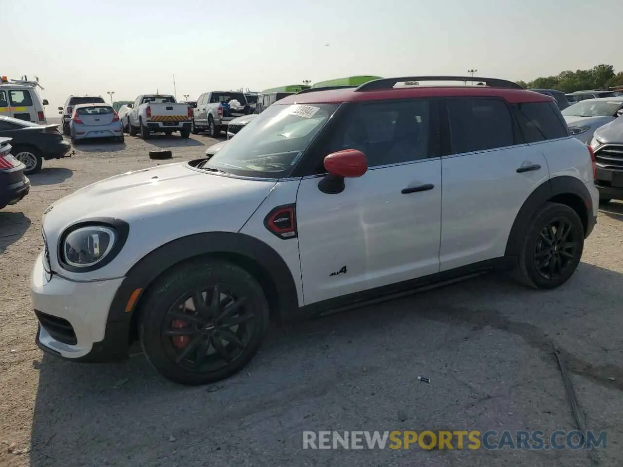 1 Photograph of a damaged car WMZ33BS06P3R28157 MINI COOPER 2023