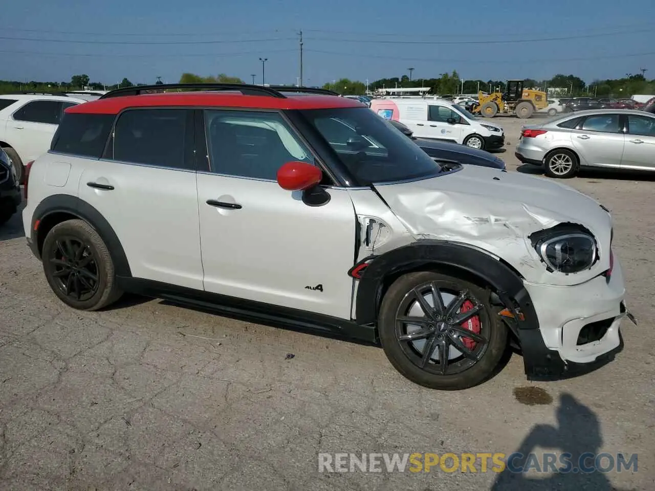 4 Photograph of a damaged car WMZ33BS06P3R28157 MINI COOPER 2023