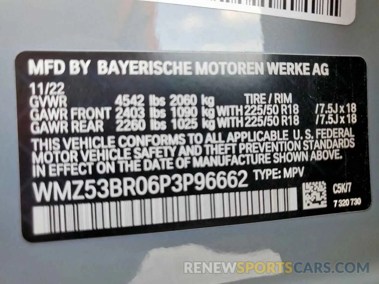 14 Photograph of a damaged car WMZ53BR06P3P96662 MINI COOPER 2023