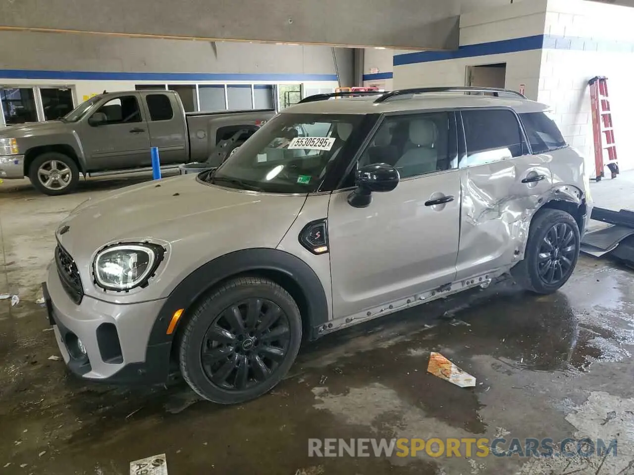 1 Photograph of a damaged car WMZ53BR07P3P92006 MINI COOPER 2023