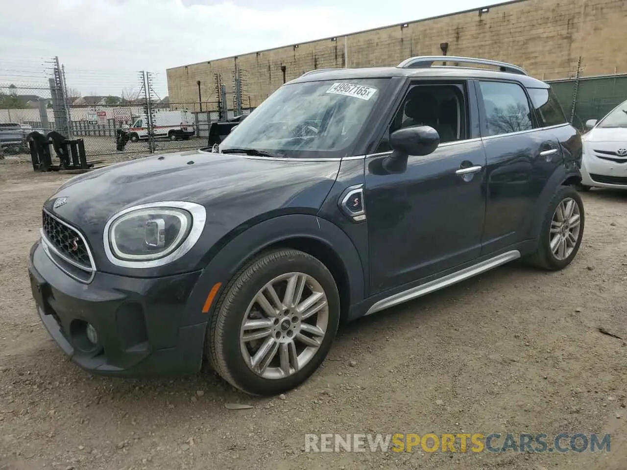 1 Photograph of a damaged car WMZ53BR09P3P93867 MINI COOPER 2023