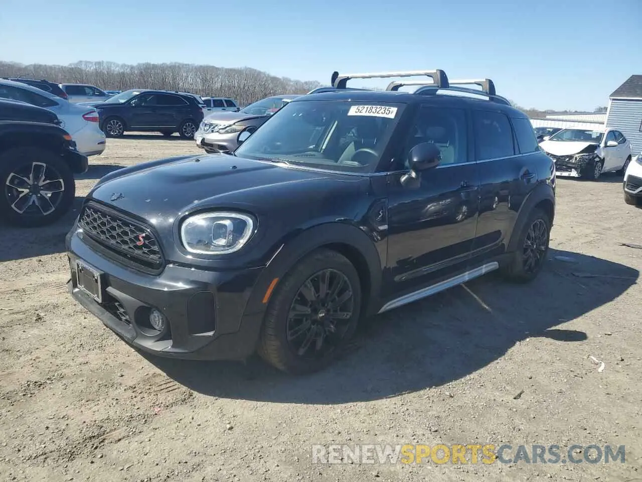 1 Photograph of a damaged car WMZ83BR06P3P73590 MINI COOPER 2023