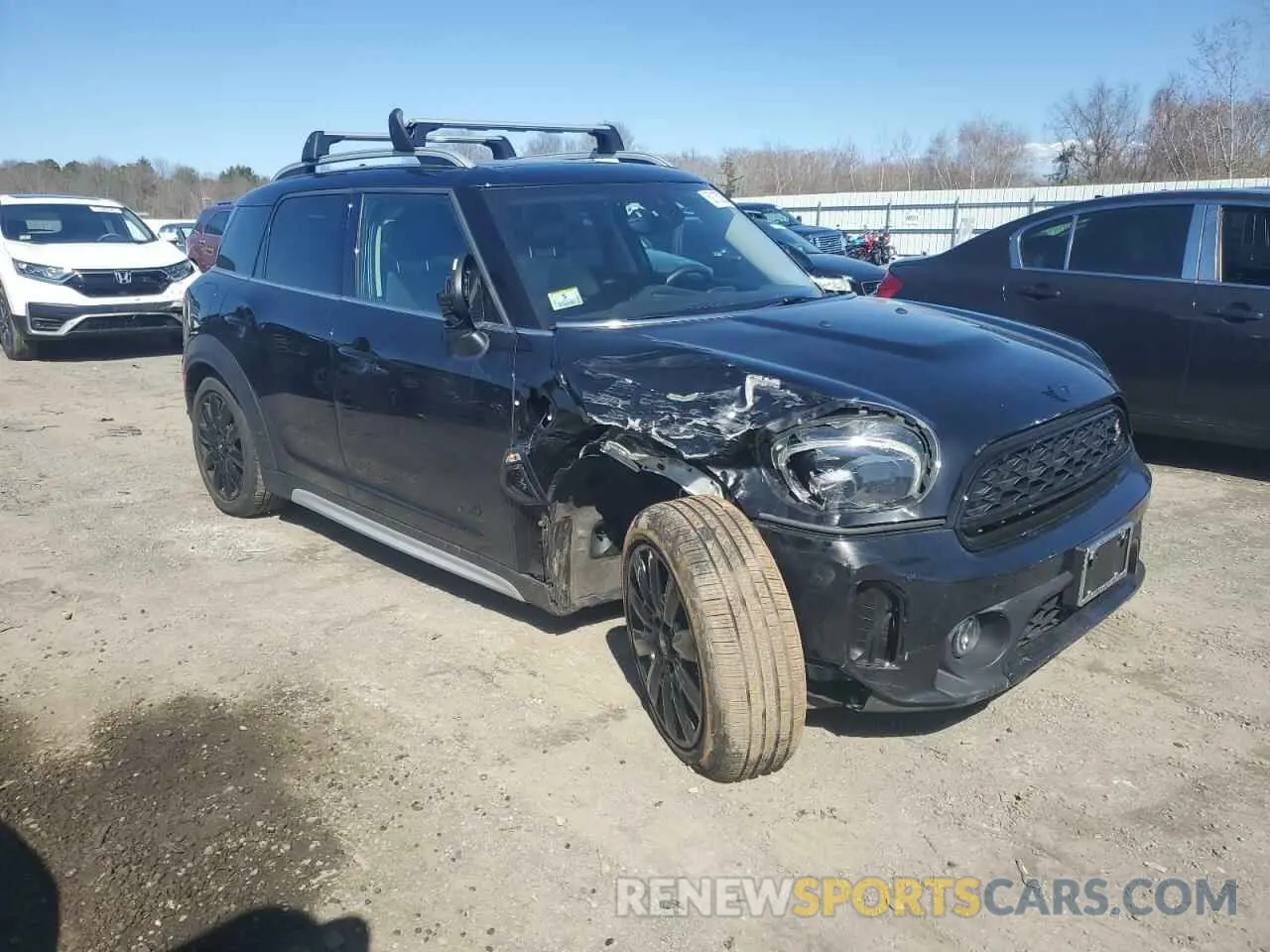 4 Photograph of a damaged car WMZ83BR06P3P73590 MINI COOPER 2023