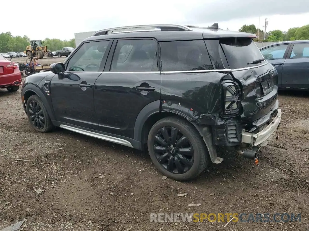 2 Photograph of a damaged car WMZ83BR08P3P65829 MINI COOPER 2023