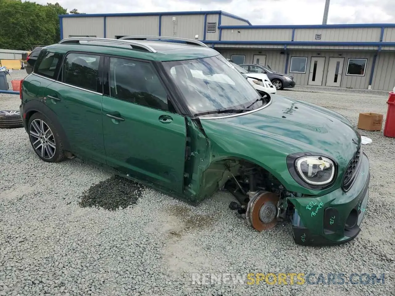 4 Photograph of a damaged car WMZ83BR08P3P84672 MINI COOPER 2023