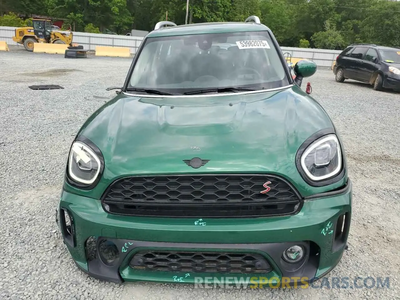 5 Photograph of a damaged car WMZ83BR08P3P84672 MINI COOPER 2023