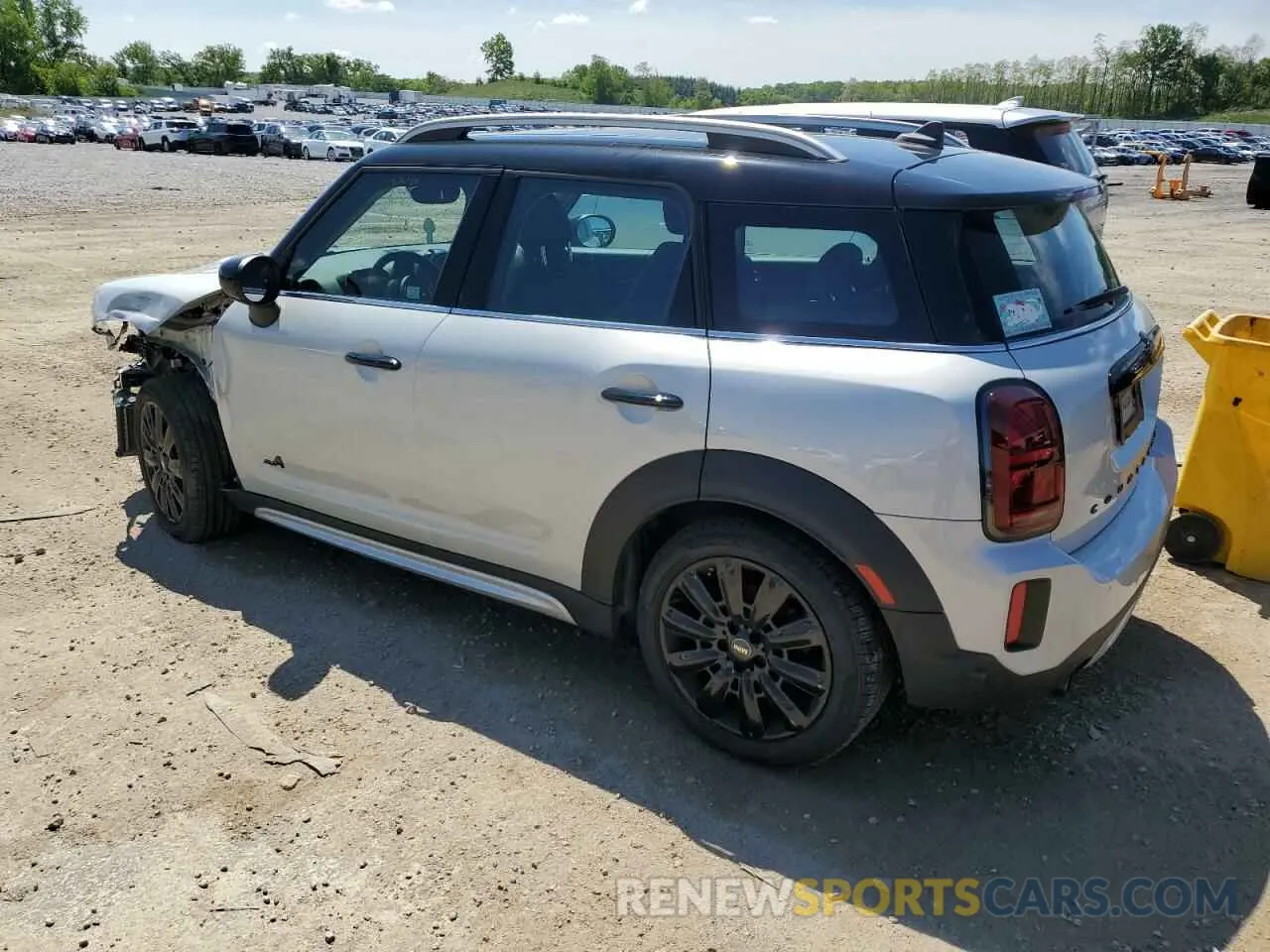 2 Photograph of a damaged car WMZ83BR0XP3P64178 MINI COOPER 2023