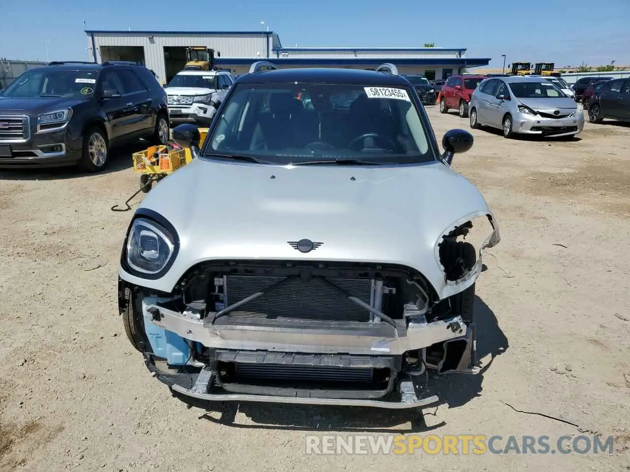 5 Photograph of a damaged car WMZ83BR0XP3P64178 MINI COOPER 2023
