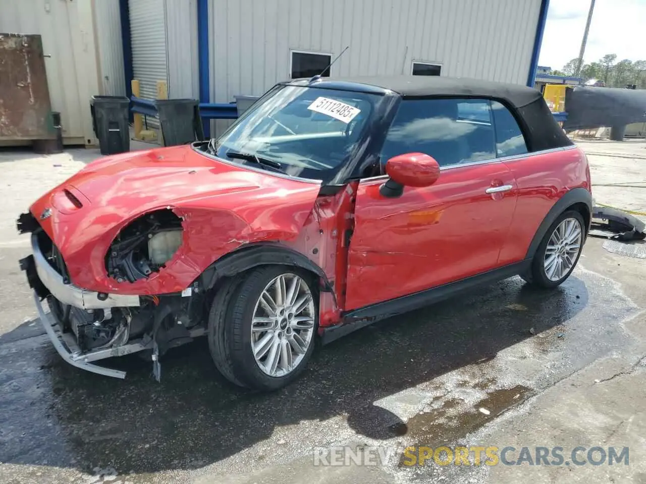 1 Photograph of a damaged car WMW43DL09R3S05983 MINI COOPER 2024