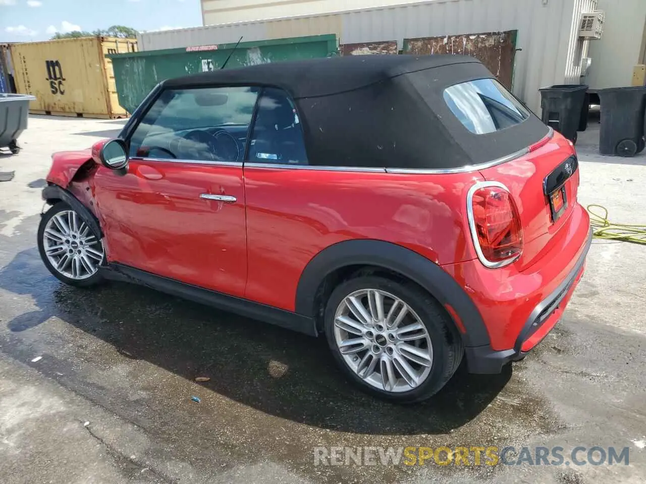 2 Photograph of a damaged car WMW43DL09R3S05983 MINI COOPER 2024