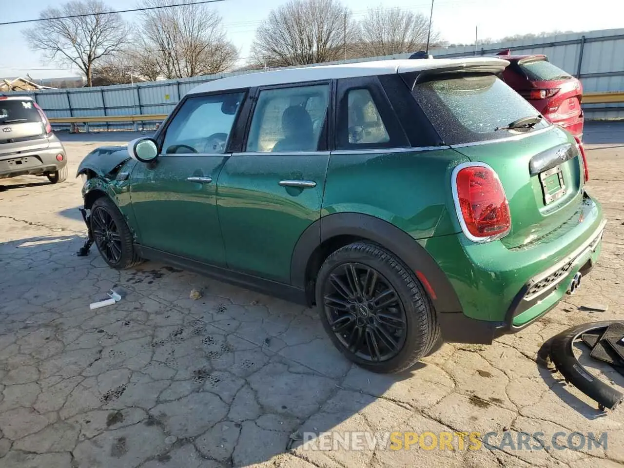 2 Photograph of a damaged car WMW53DK02R2V56990 MINI COOPER 2024