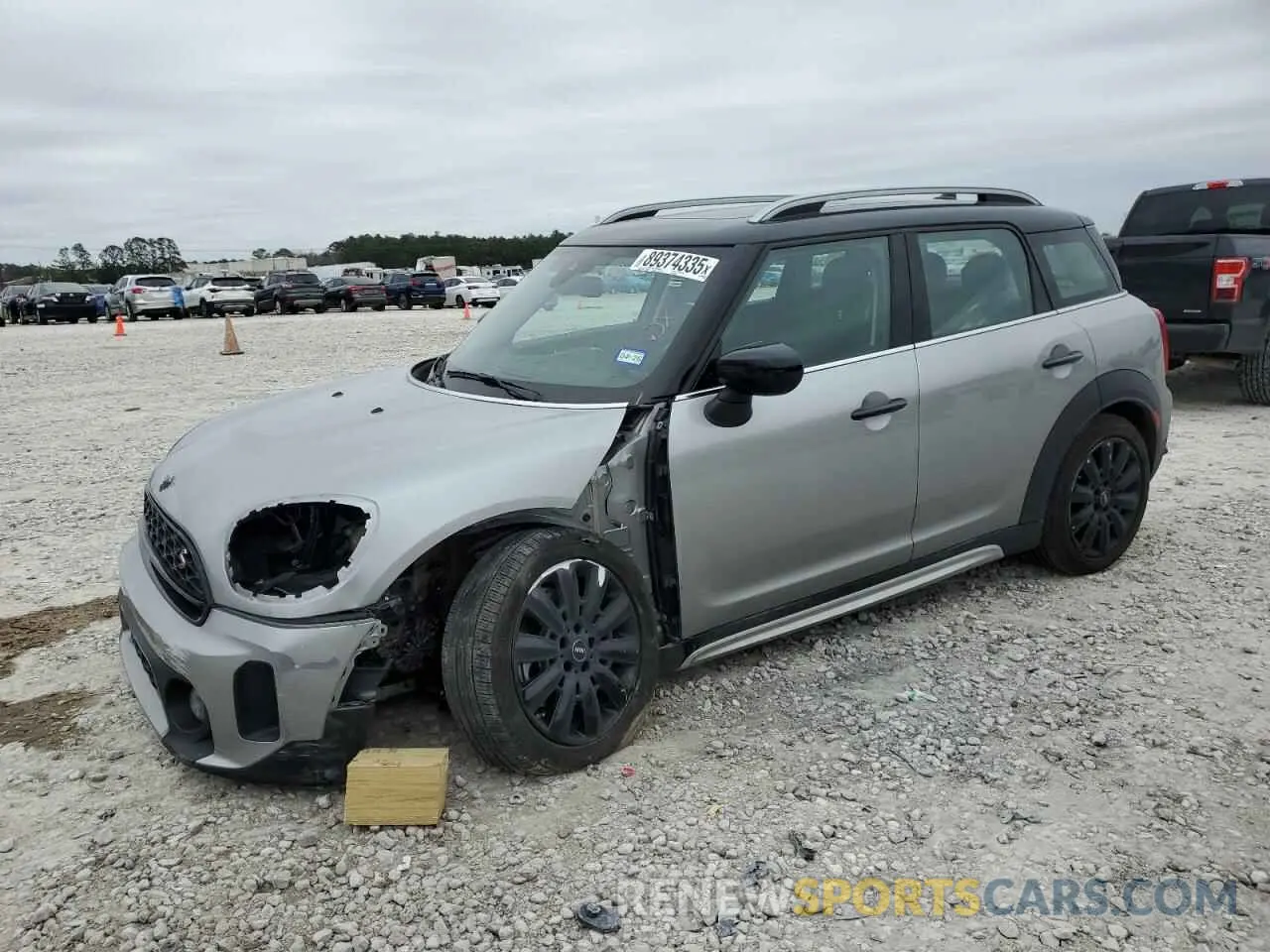 1 Photograph of a damaged car WMZ53BR04R3S08308 MINI COOPER 2024
