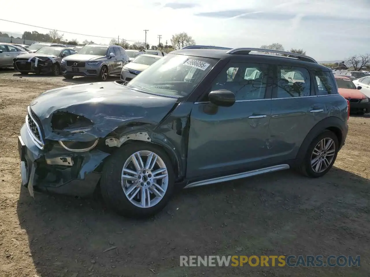 1 Photograph of a damaged car WMZ53BR0XR3R62734 MINI COOPER 2024