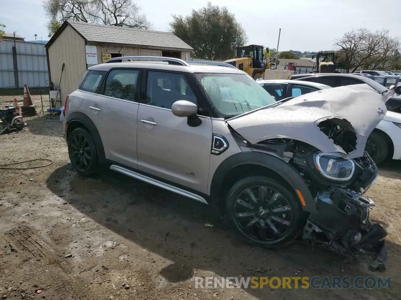 4 Photograph of a damaged car WMZ83BR04R3R78411 MINI COOPER 2024