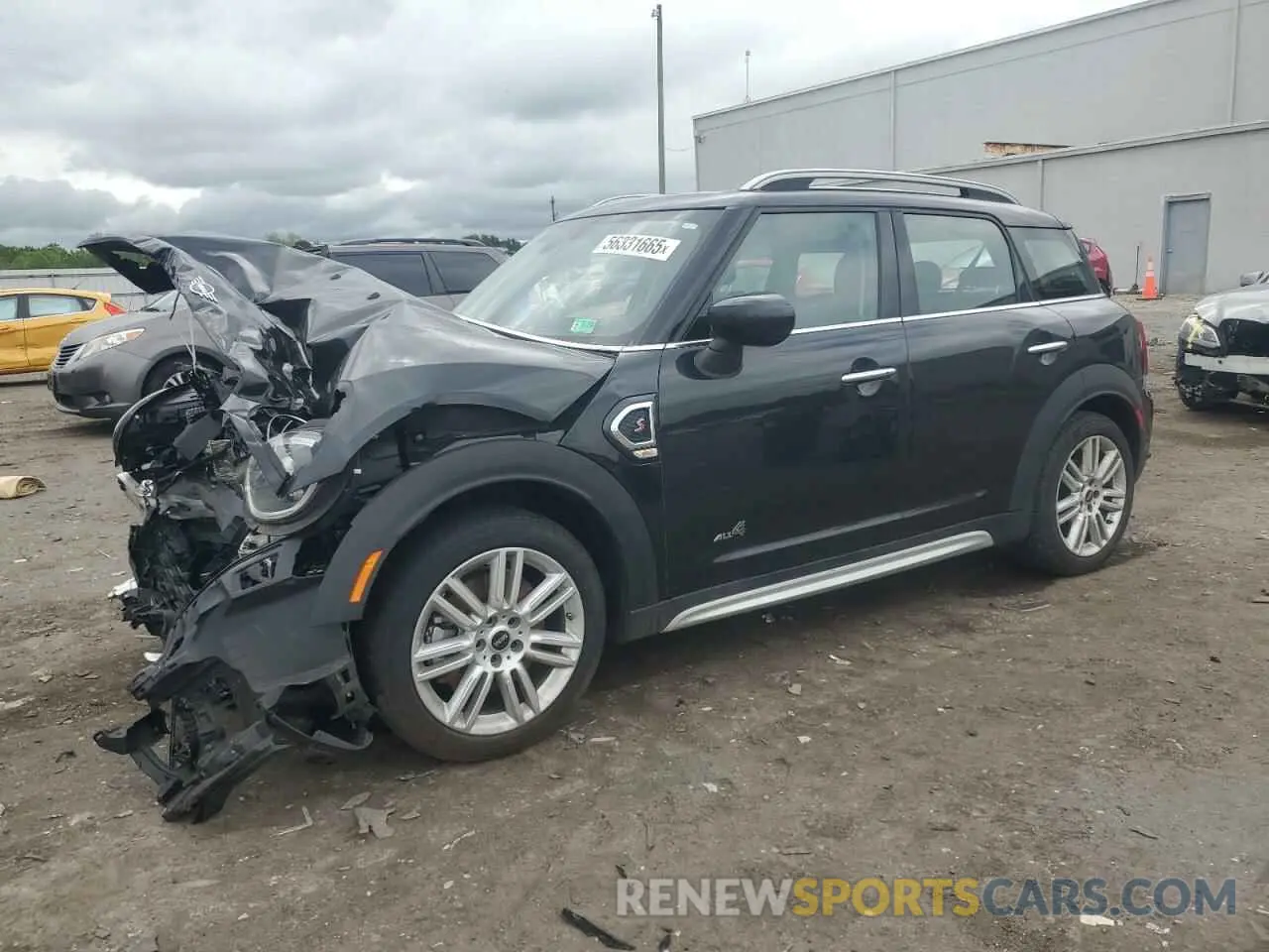 1 Photograph of a damaged car WMZ83BR04R3S03381 MINI COOPER 2024