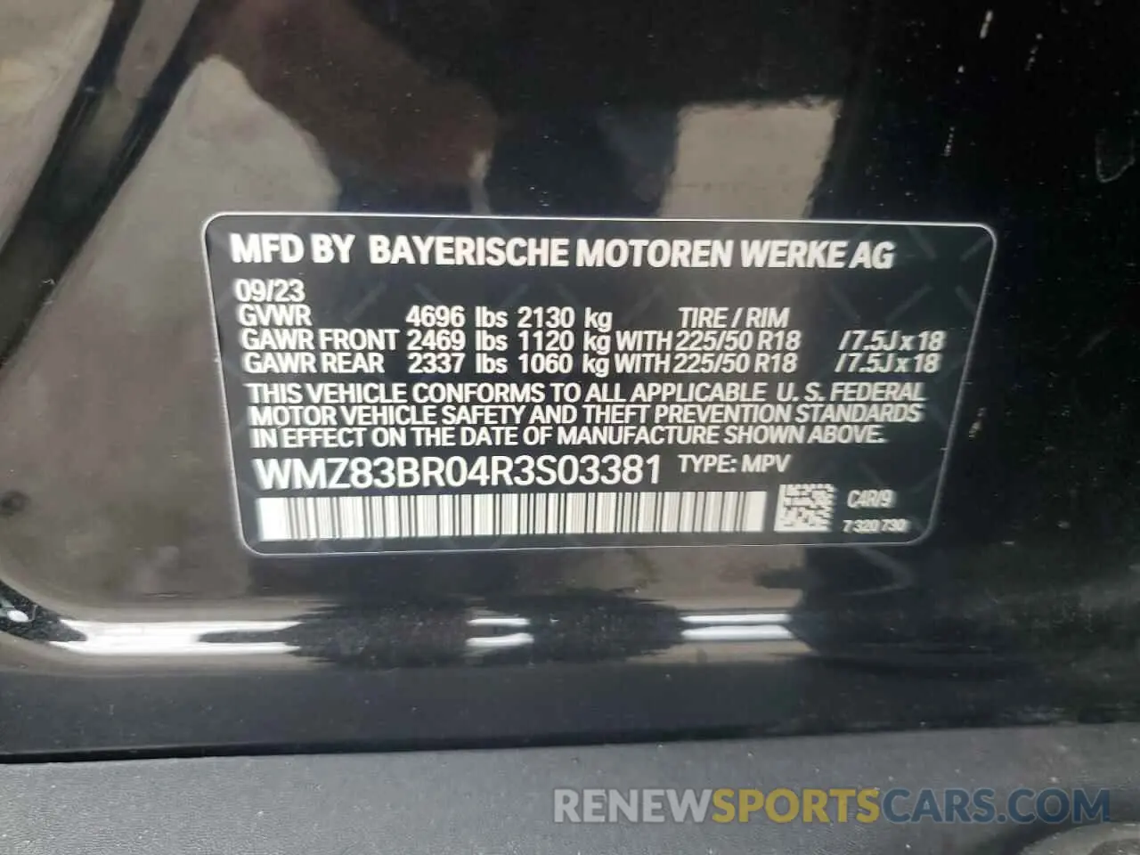 12 Photograph of a damaged car WMZ83BR04R3S03381 MINI COOPER 2024