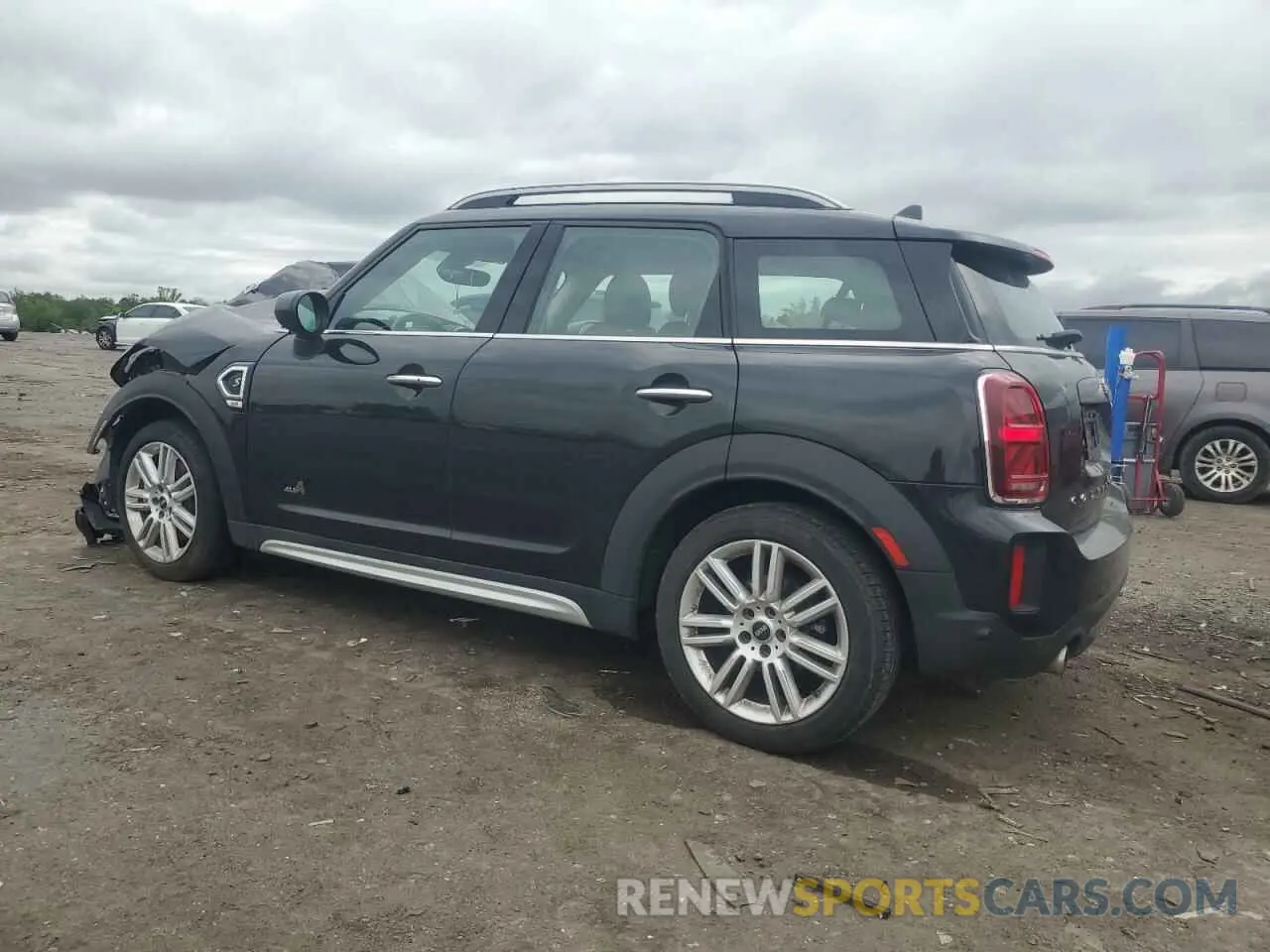 2 Photograph of a damaged car WMZ83BR04R3S03381 MINI COOPER 2024