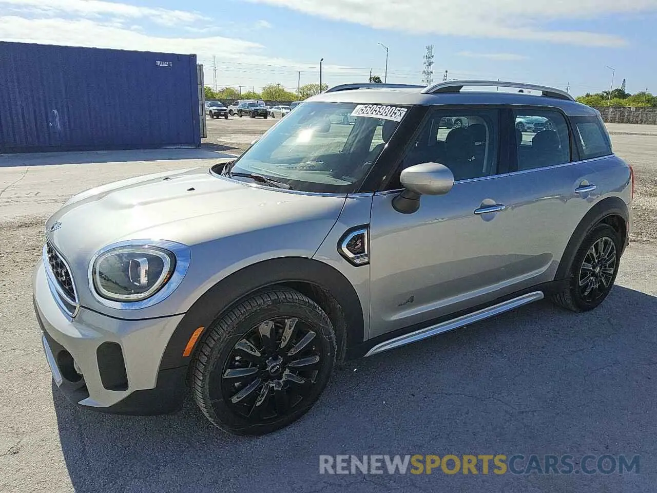 1 Photograph of a damaged car WMZ83BR06R3R77647 MINI COOPER 2024