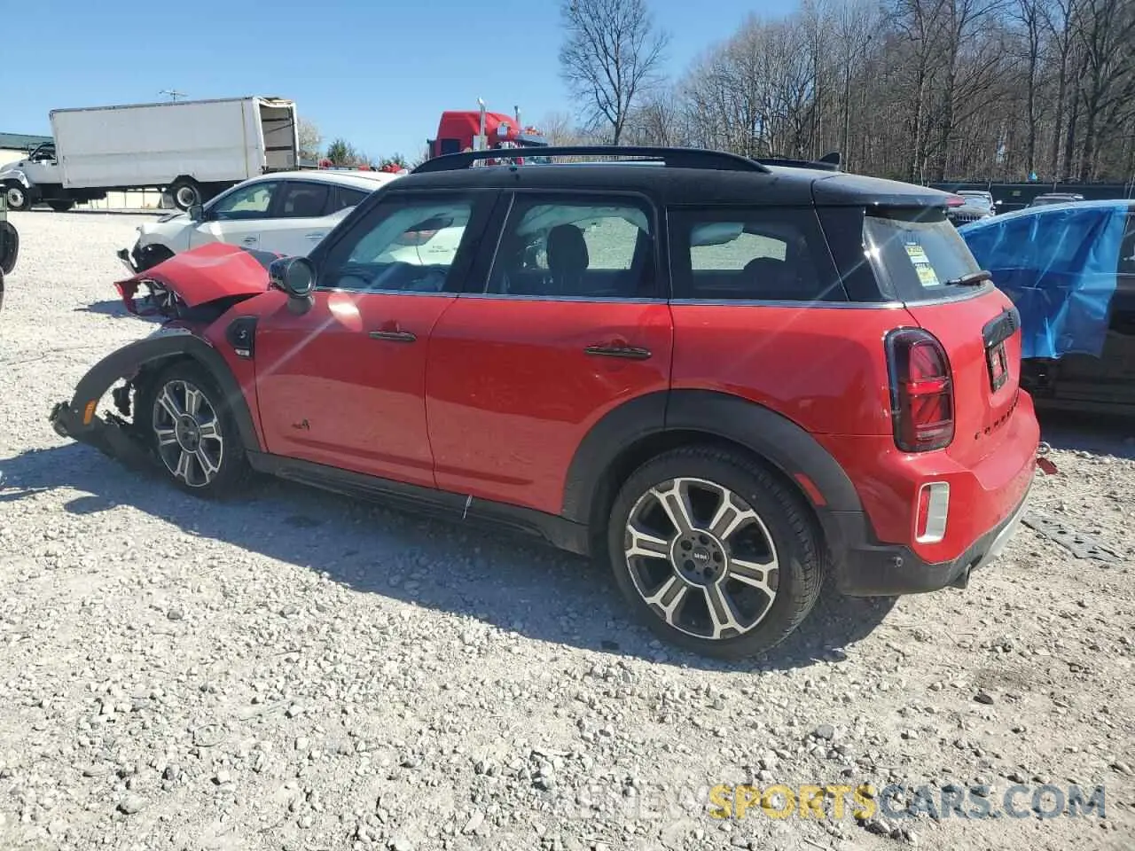 2 Photograph of a damaged car WMZ83BR0XR3R52959 MINI COOPER 2024