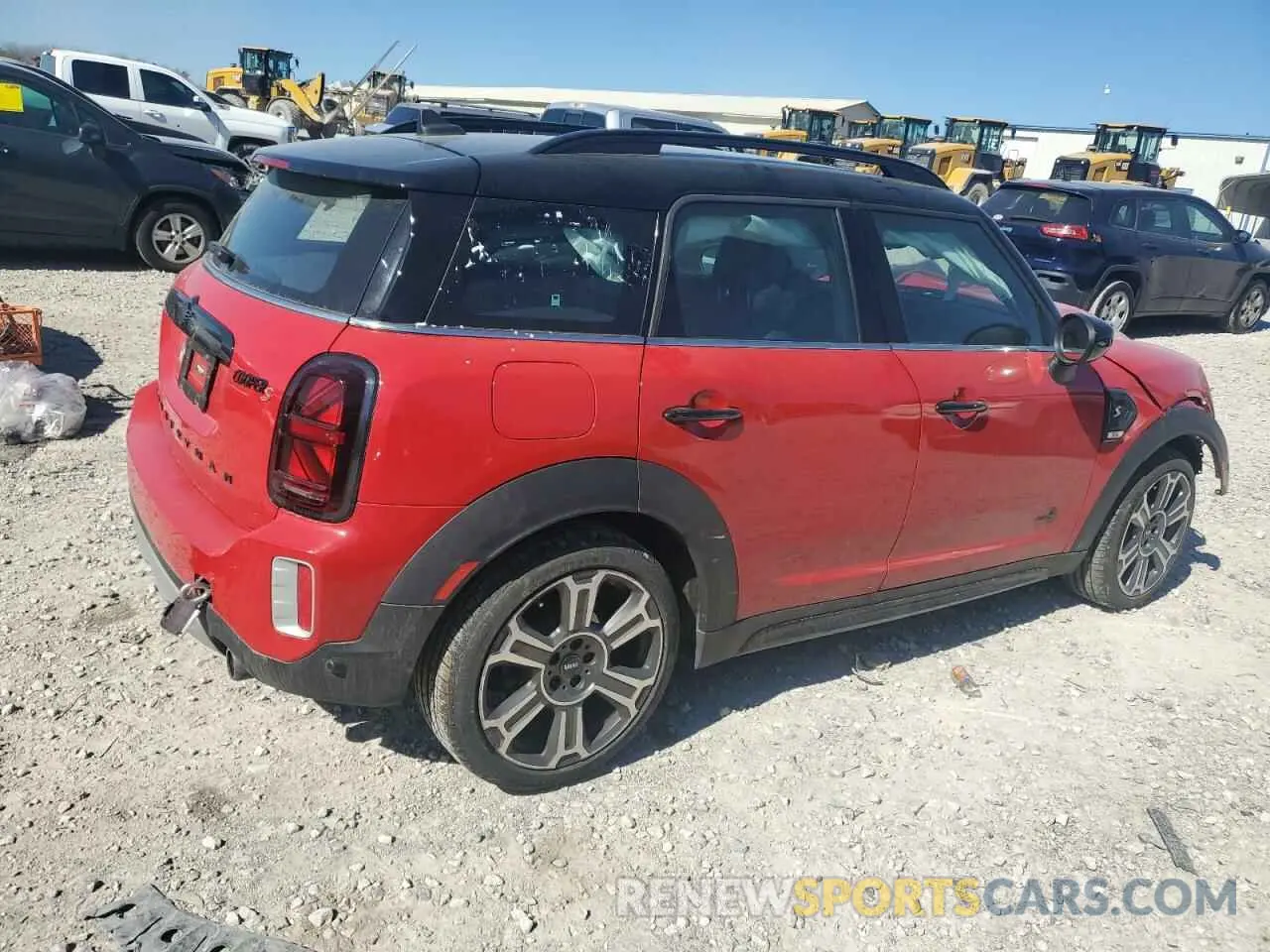 3 Photograph of a damaged car WMZ83BR0XR3R52959 MINI COOPER 2024