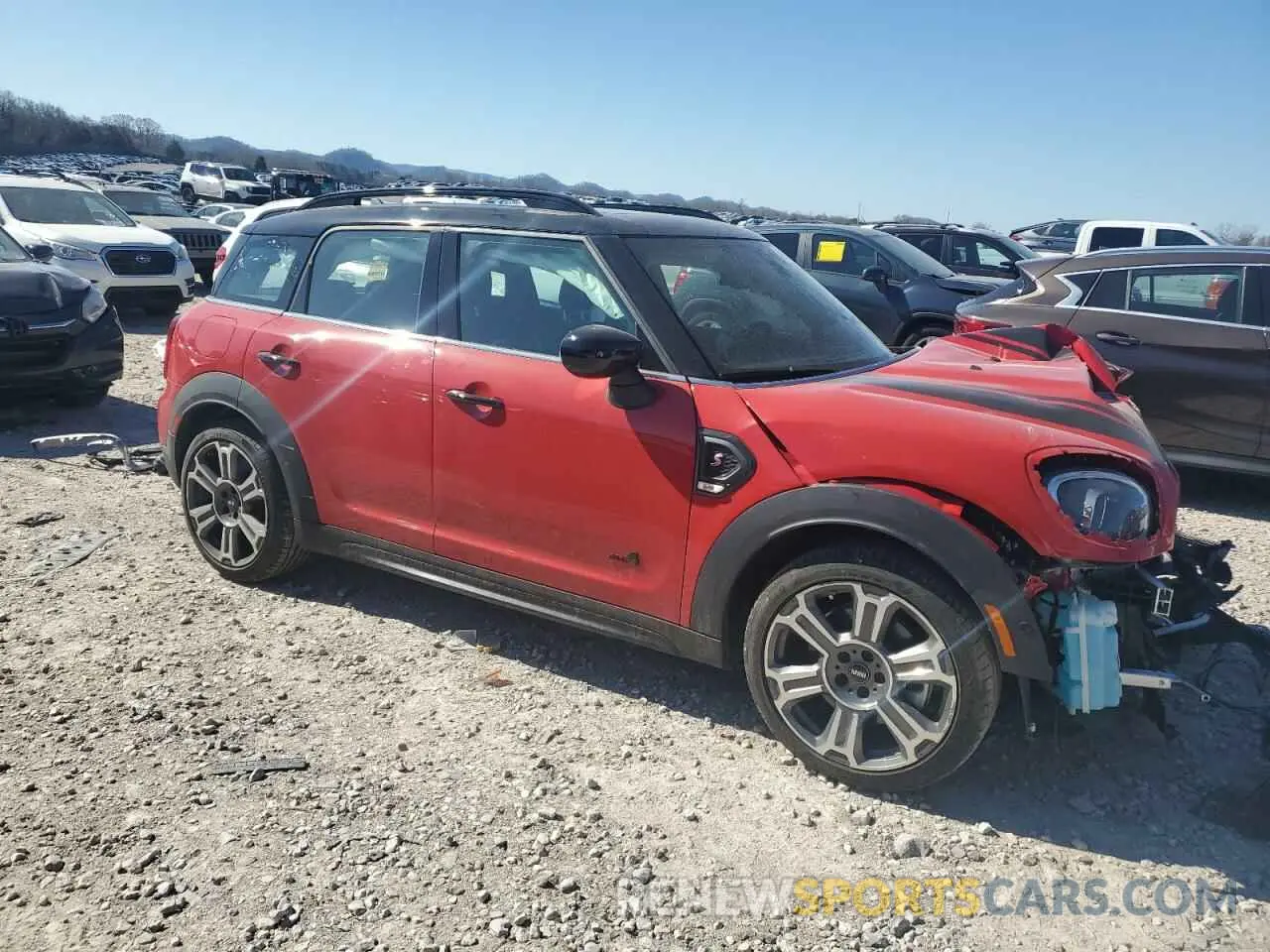 4 Photograph of a damaged car WMZ83BR0XR3R52959 MINI COOPER 2024