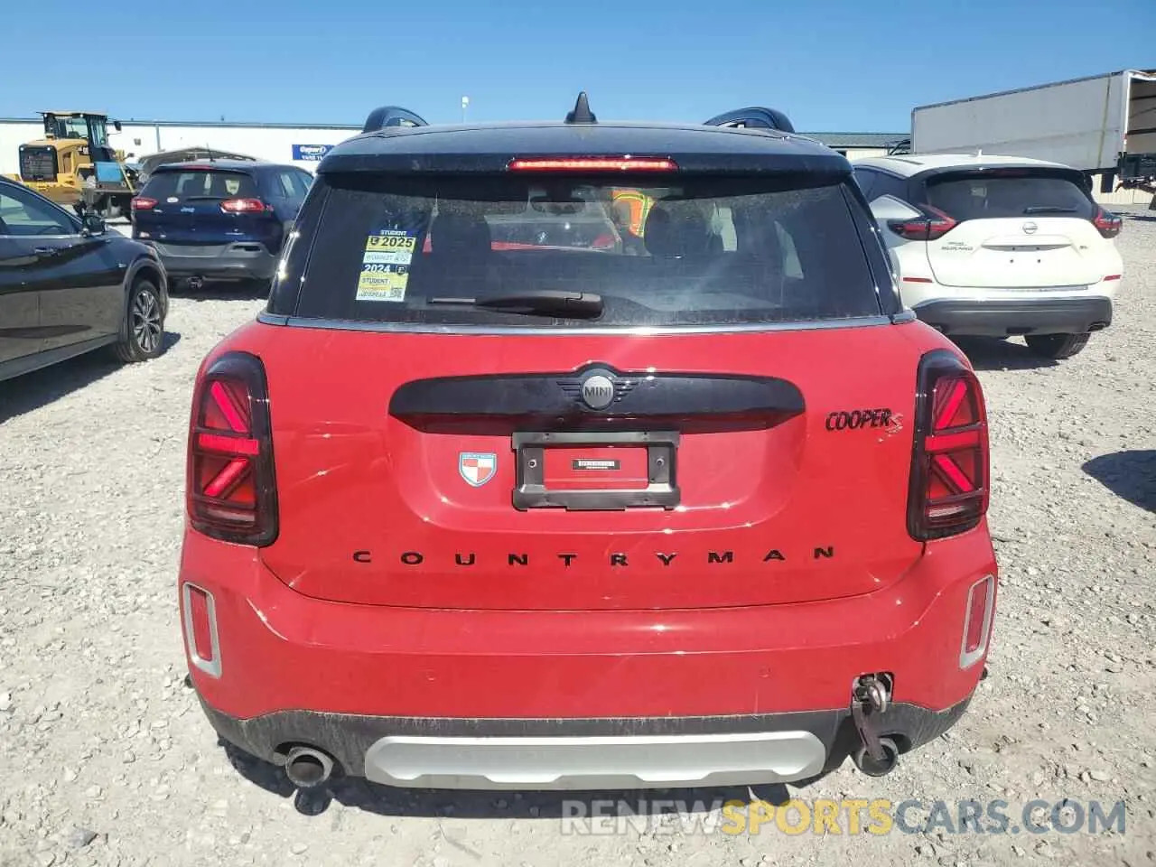 6 Photograph of a damaged car WMZ83BR0XR3R52959 MINI COOPER 2024