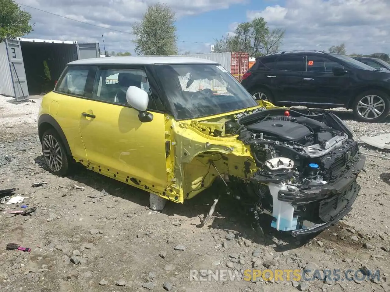 4 Photograph of a damaged car WMW23GD0XS2W14898 MINI COOPER 2025