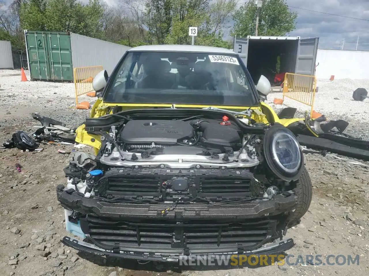 5 Photograph of a damaged car WMW23GD0XS2W14898 MINI COOPER 2025
