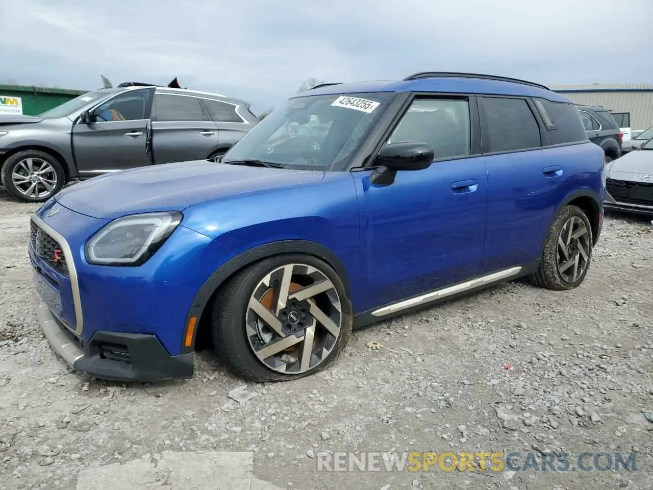 1 Photograph of a damaged car WMZ23GA00S7R21104 MINI COOPER 2025